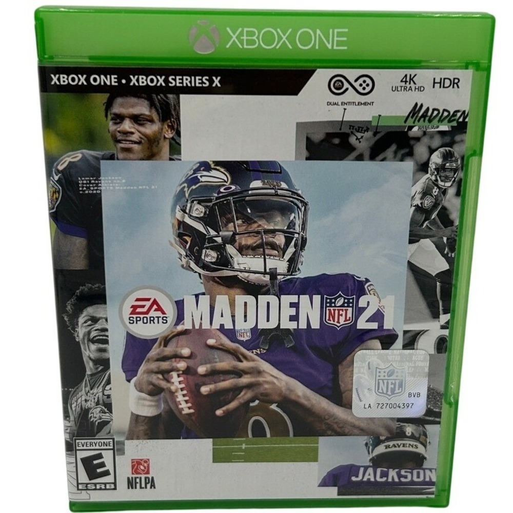 EA Sports Madden NFL 21 Xbox One Series X Green Good Snoopy Bonus Disc